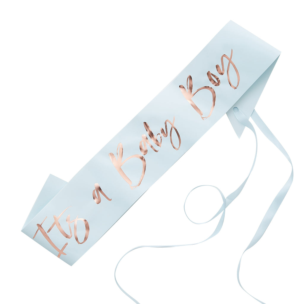 It's a Baby Boy Baby Shower Sash- 5 Inner Pack