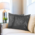 Twilight Charcoal Grey Velvet Cushion Covers (Pair)