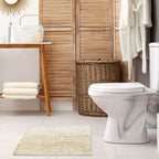 Twinkle Beige Super Soft Luxury Bath Rug