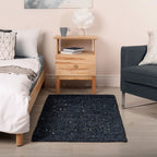Twinkle Black Super Soft Luxury Bath Rug