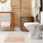 Twinkle Blush Pink Super Soft Luxury Bath Rug