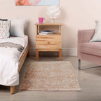 Twinkle Blush Pink Super Soft Luxury Bath Rug
