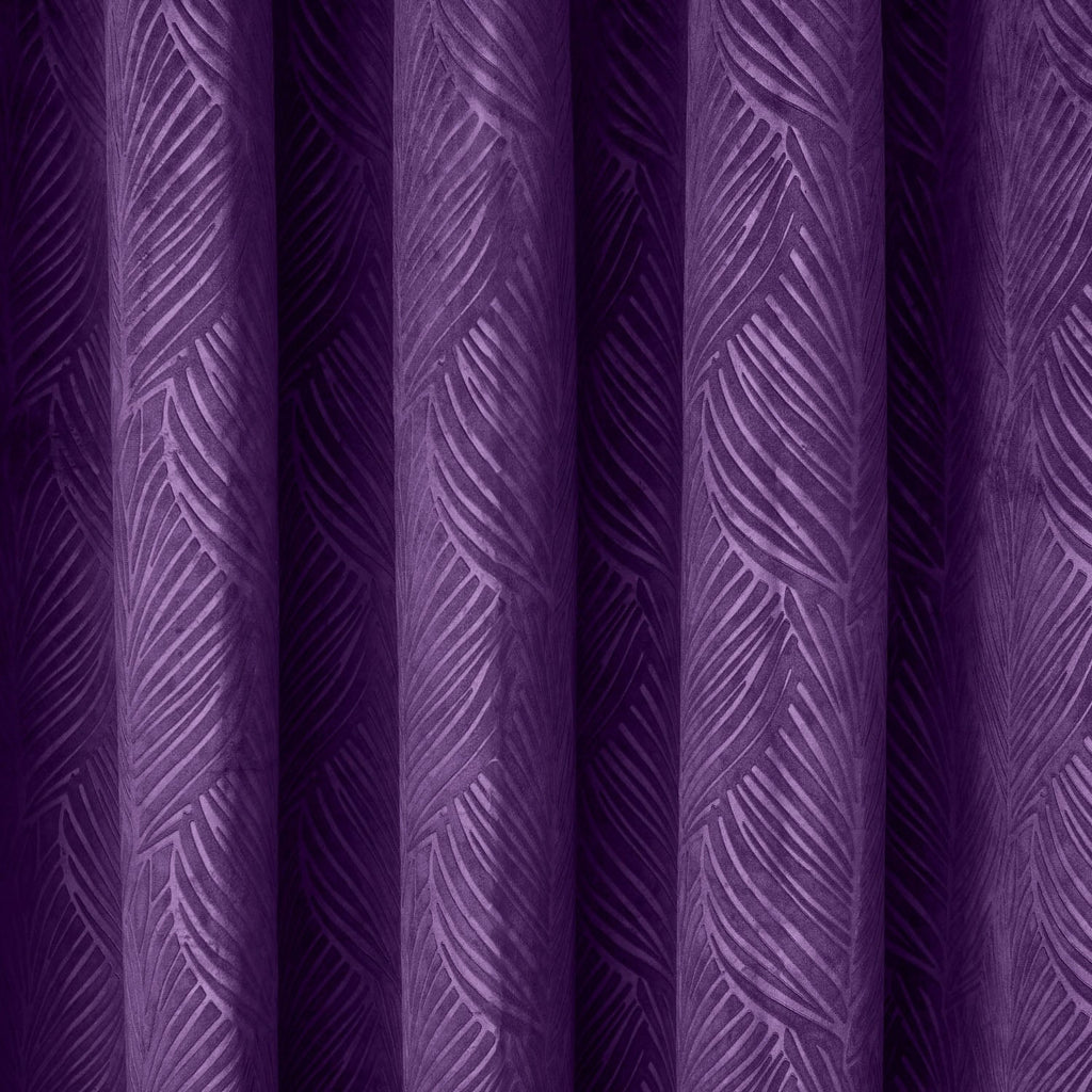 Twilight Amethyst Velvet Blackout Curtains