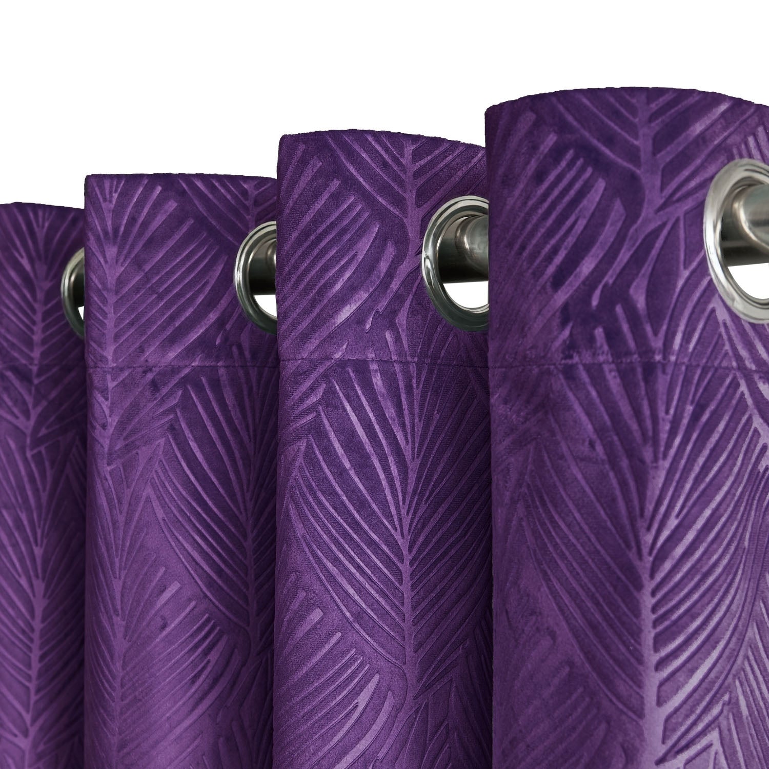 Twilight Amethyst Velvet Door Curtain