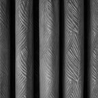 Twilight Charcoal Velvet Blackout Curtains