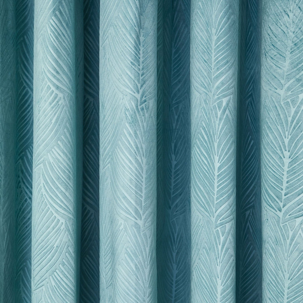 Twilight Duck Egg Velvet Door Curtain