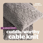 Silentnight Teddy Fleece Coverless 10.5 Tog Duvet set