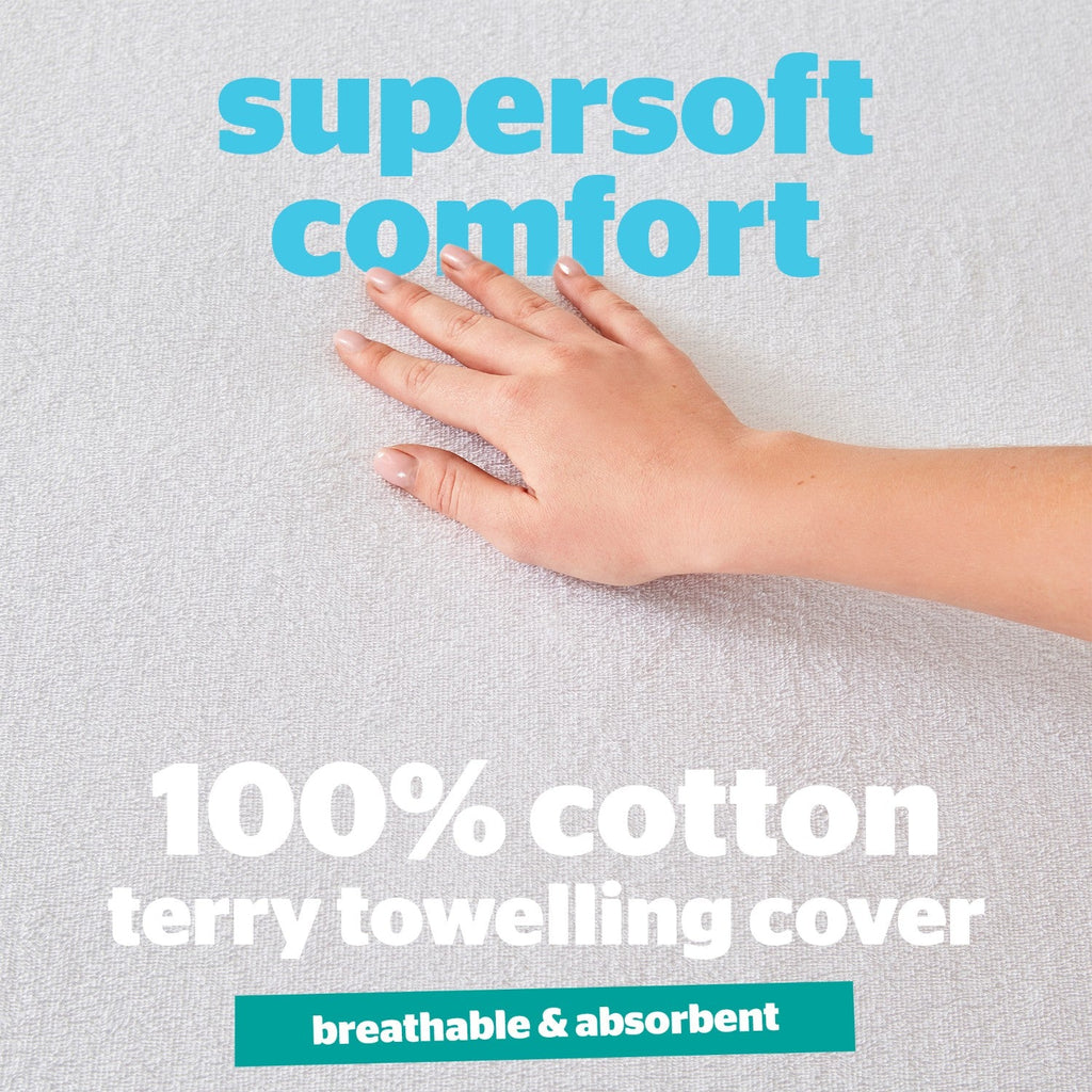 Silentnight Terry Towelling Waterproof Mattress Protector