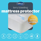 Silentnight Terry Towelling Waterproof Mattress Protector