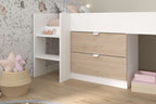 Tobo Mid Sleeper Cabin Bed with Slide