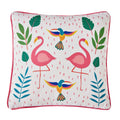 Tropical Flamingo Outdoor Cushion (43cm x 43cm)