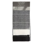 Utopia Black 3 Pack Kitchen Tea Towel Set
