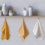 Utopia Ochre Yellow 3 Pack Kitchen Tea Towel Set