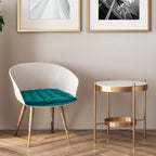 Velvet Holland Emerald Green Seat Pads (Pair)