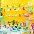 Fiesta Like There's No Manana Flag Paper Party  Bunting - Viva La Fiesta