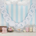 Just Married Bunting - White - Vintage Lace- 5 Inner Pack