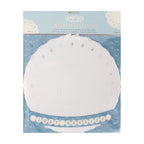 Just Married Bunting - White - Vintage Lace- 5 Inner Pack