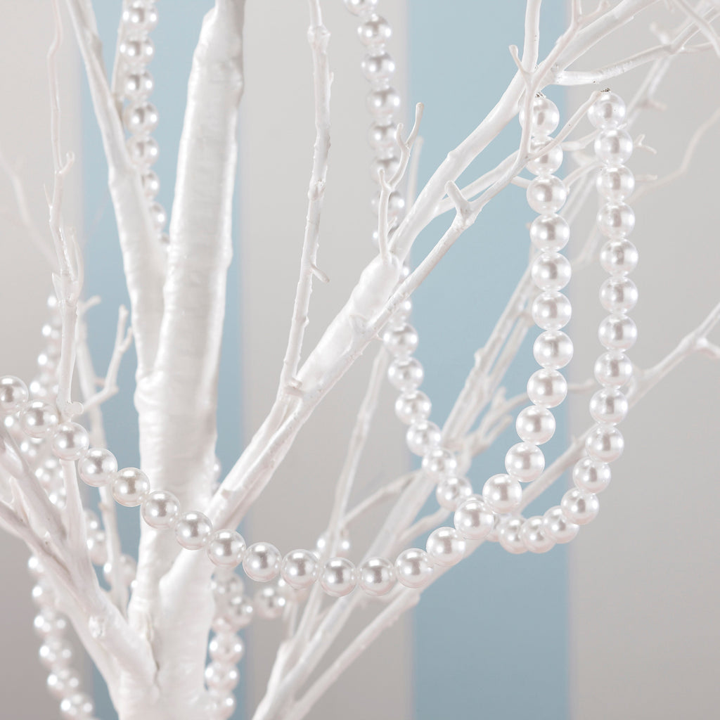 White Pearl Hanging Garland Decoration