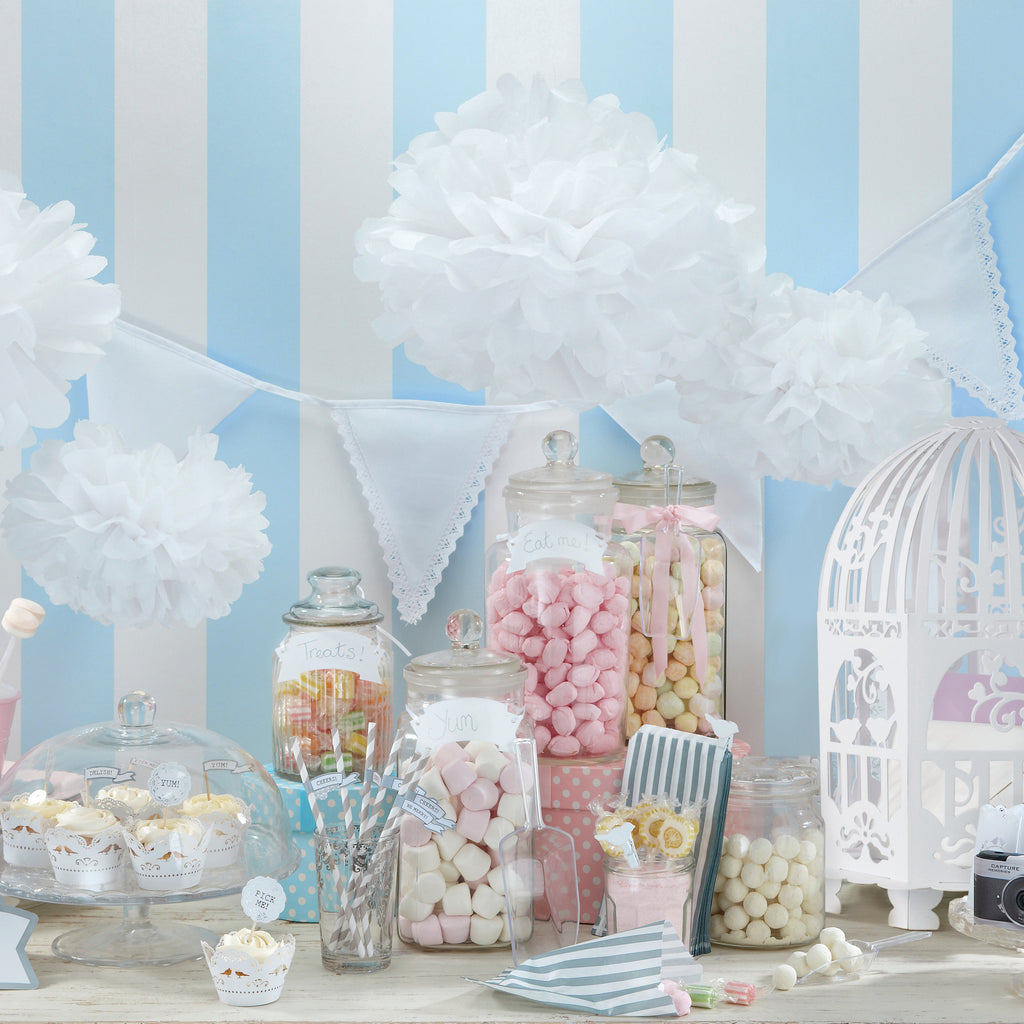 Silver Candy Bar Kit - Vintage Lace