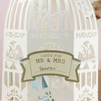 Wedding Post Box Birdcage in Ivory - Vintage Lace- 5 Inner Pack