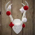 Christmas Honeycomb Baubles  - Vintage Noel