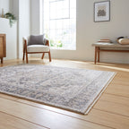 Vintage 35018 Green Traditional Rug