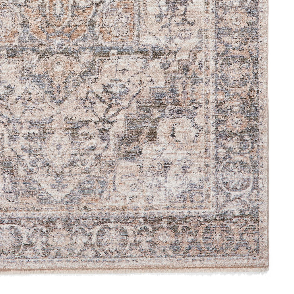 Vintage 35018 Green Traditional Rug