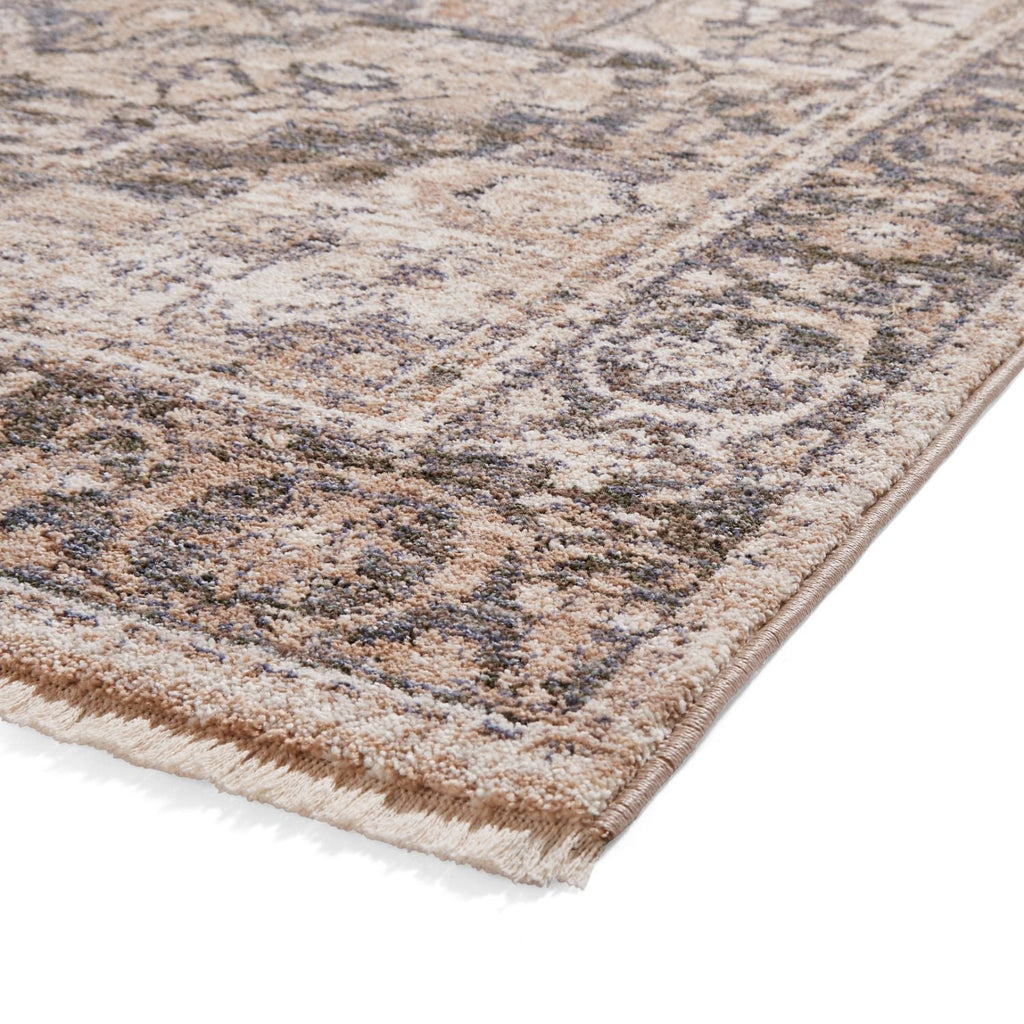Vintage 35018 Green Traditional Rug