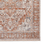 Vintage 35018 Terracotta Traditional Rug