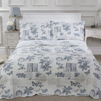 Wordsworth Quilted Patchwork Bedspread Set