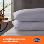 Silentnight Warm & Cosy Pillow Pair Medium Support