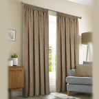 Washington Earth Thermal Pencil Pleat Curtains