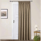 Washington Earth Thermal Pencil Pleat Door Curtain