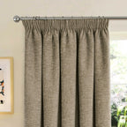 Washington Earth Thermal Pencil Pleat Door Curtain
