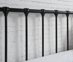 York Industrial Black Metal Day Bed