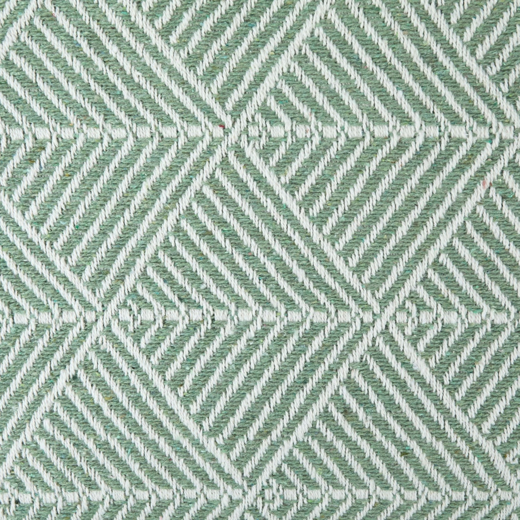 Zahra Pistachio Green Scandi Woven Recycled Cotton Throw