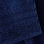 Catherine Lansfield Zero Twist Navy Blue Cotton 6 Piece Towel Bale Set