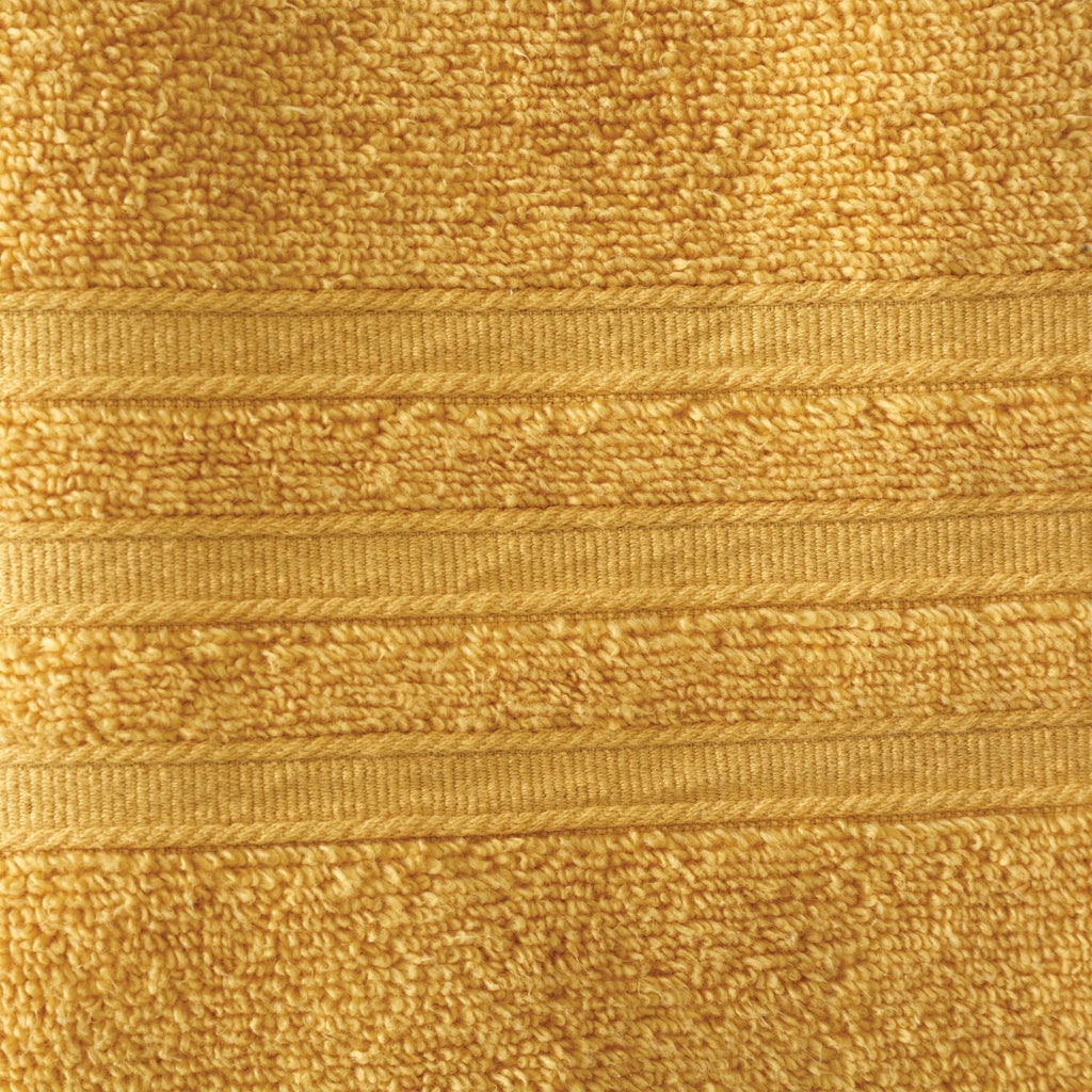 Catherine Lansfield Zero Twist Ochre Cotton 6 Piece Towel Bale Set