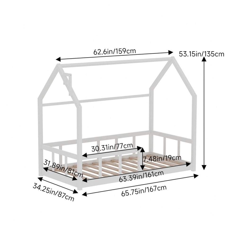 White House Kids Bed Frame