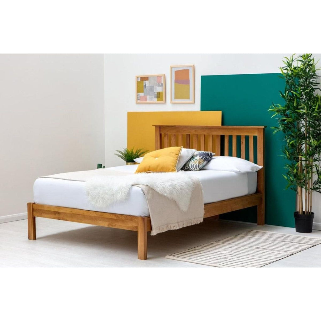 Alderley Solid Oak Wooden Bed - Beales department store