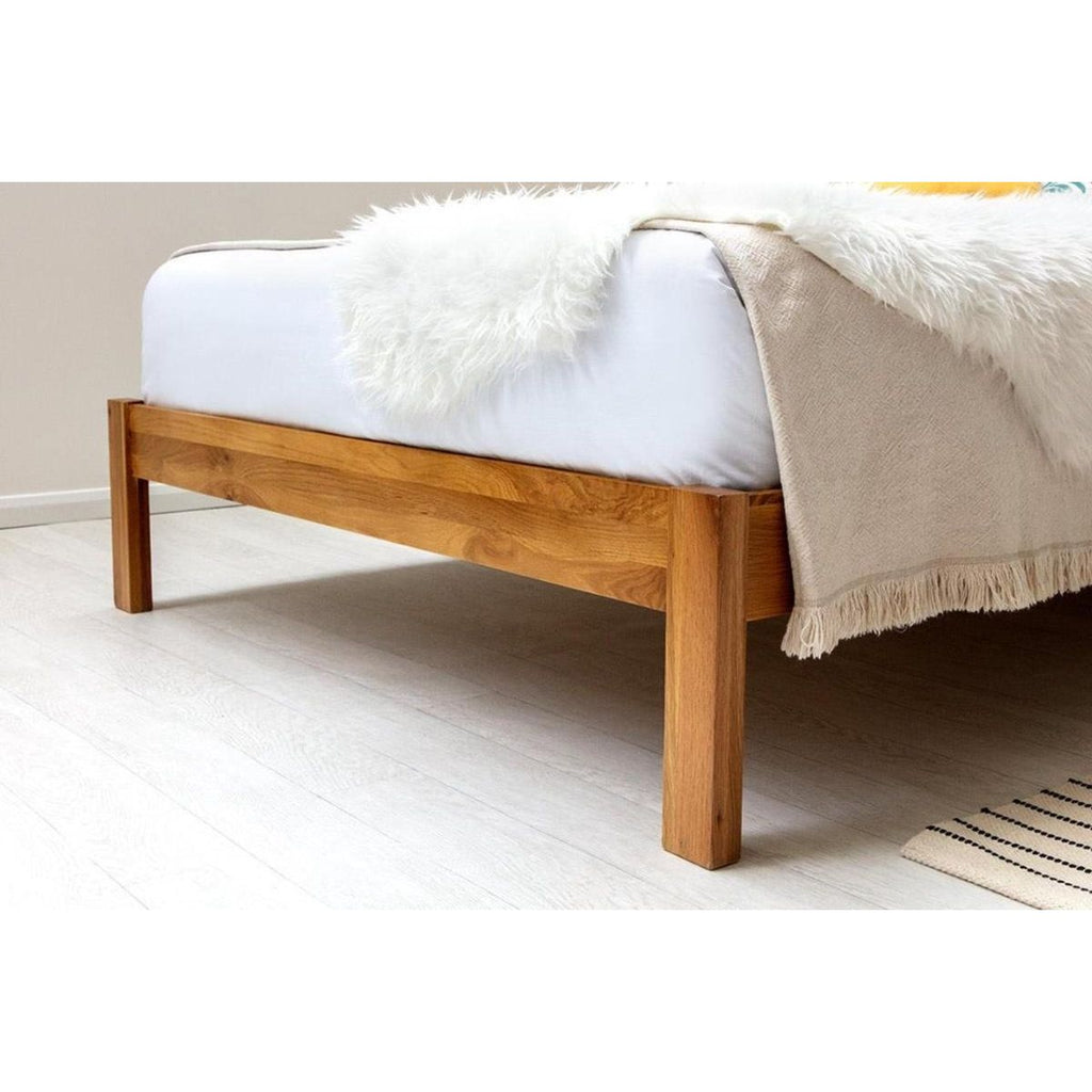 Alderley Solid Oak Wooden Bed - Beales department store