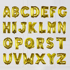 Gold Foil Letter Balloons- 5 Inner Pack