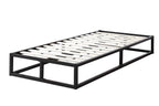 Amersham Black Platform Metal Bed