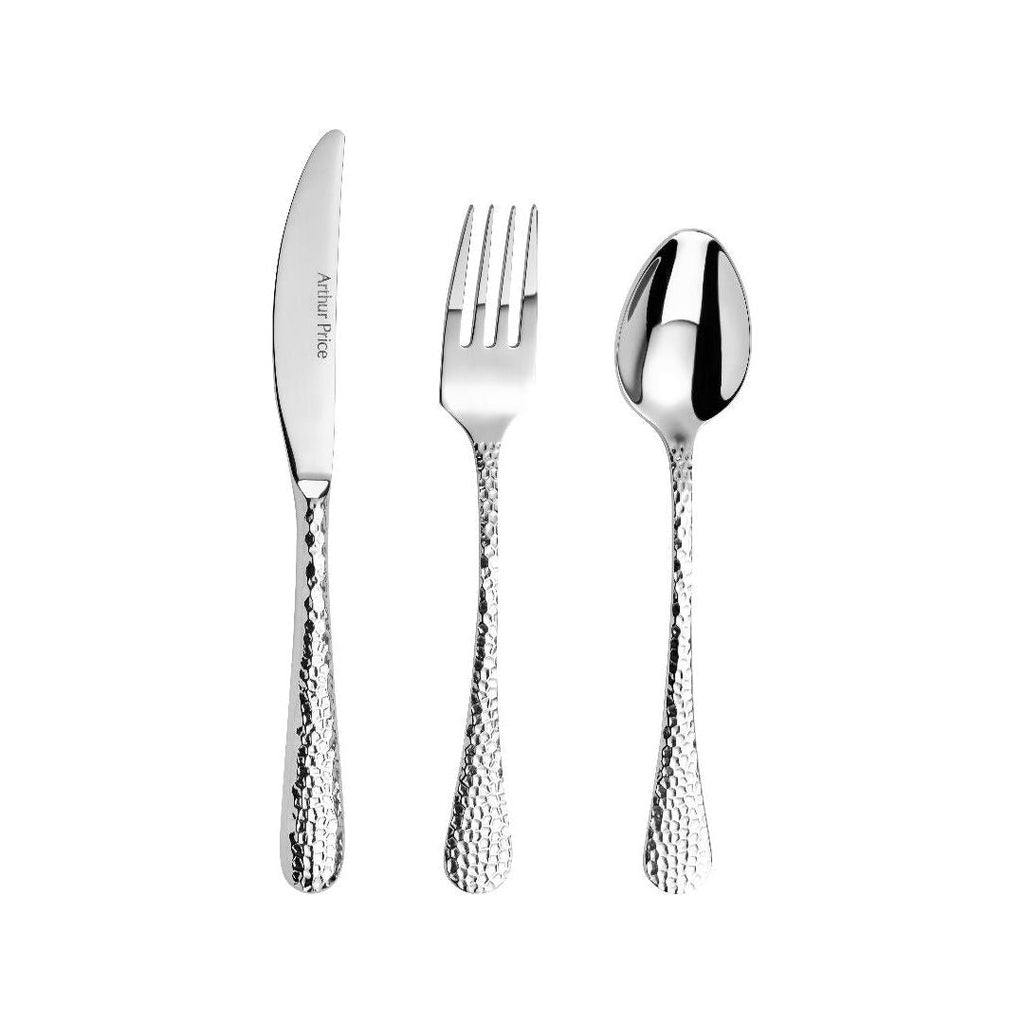 Arthur Price 'Avalon' stainless steel gift boxed 3 piece child cutlery set - Beales department store