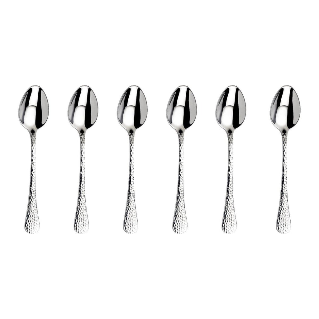 Arthur Price 'Avalon' stainless steel gift boxed set of 6 tea spoons - Beales department store