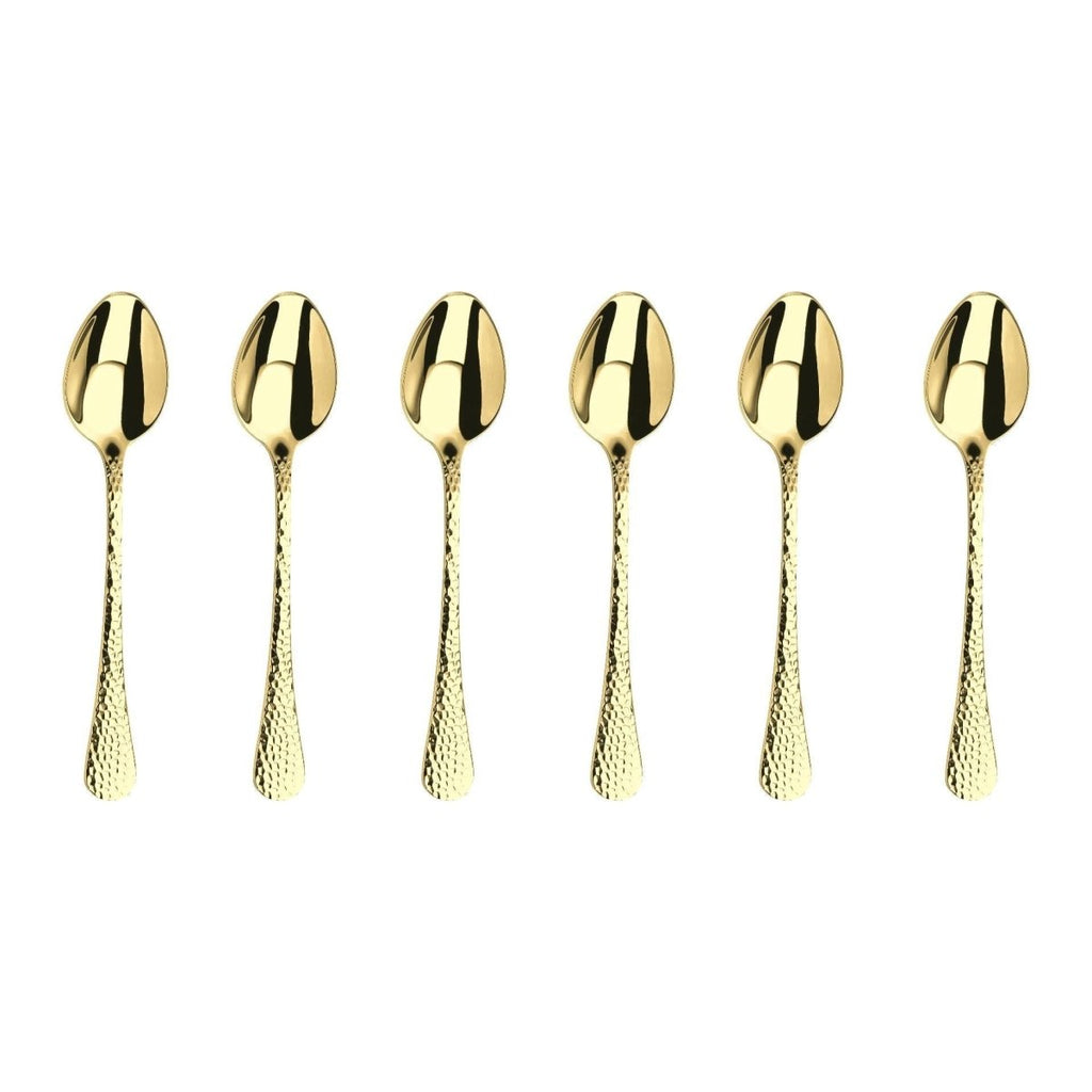 Arthur Price 'Champagne Avalon' stainless steel gift boxed set of 6 tea spoons - Beales department store