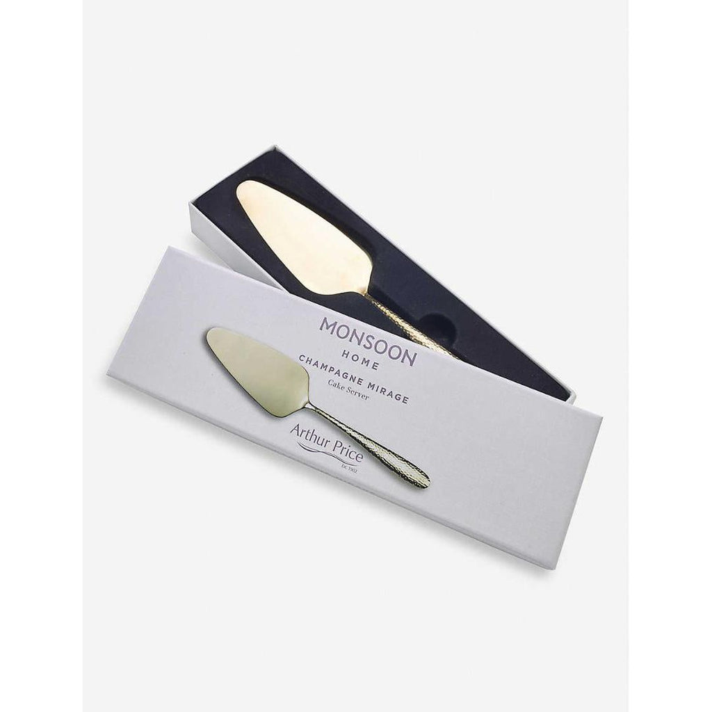 Arthur Price 'Champagne Mirage' Stainless Steel Cake Server - Beales department store