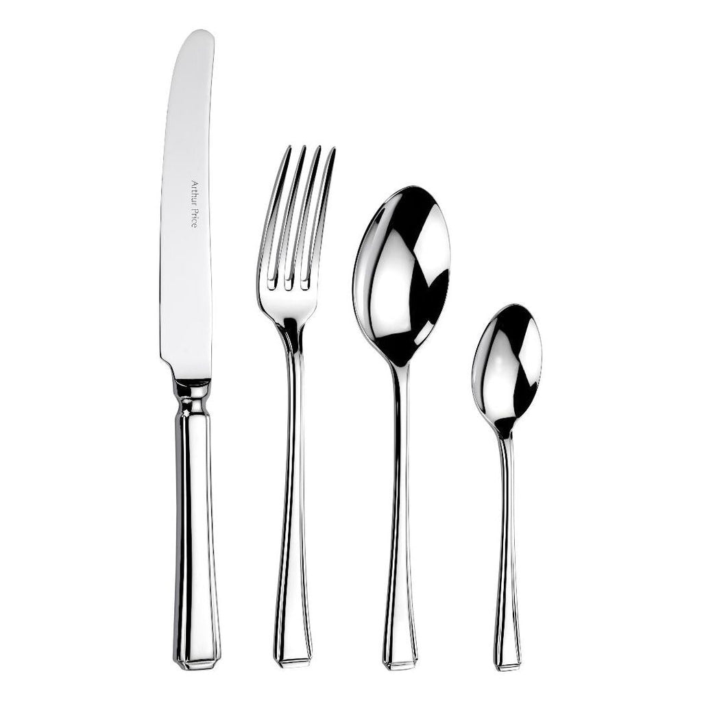 Arthur Price 'Harley' Stainless Steel 32 Piece 8 Person Boxed Cutlery Set - Beales department store