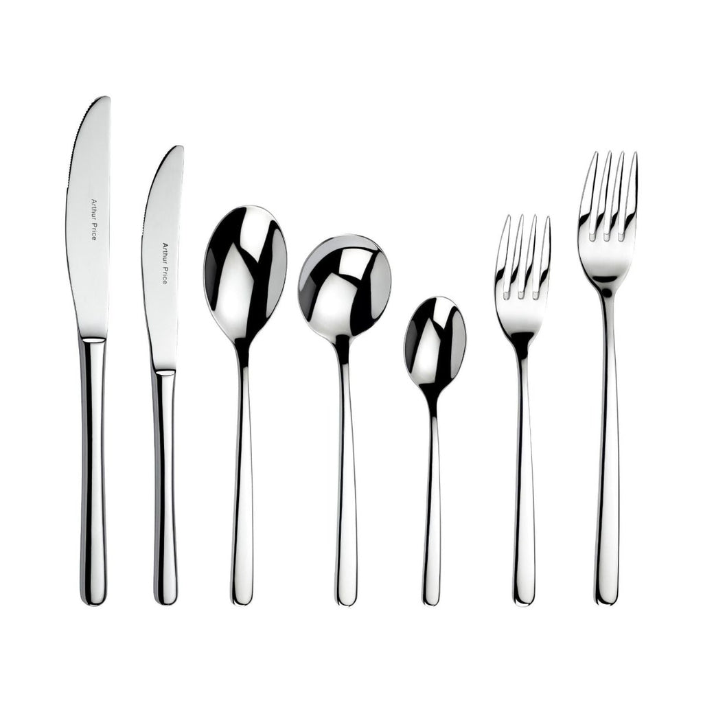 Arthur Price 'Toscana' Stainless Steel 42 piece 6 person boxed cutlery set - Beales department store