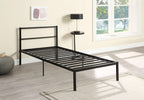 Atwick Black Metal Bed